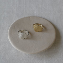 טבעת טהיטי בציפוי זהב