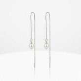 עגילי ליאן בכסף