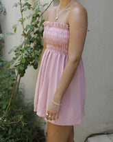 שמלת בל ורוד