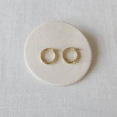 עגילי קטלין s בציפוי זהב