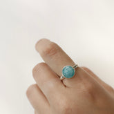 טבעת ליין אמזונייט