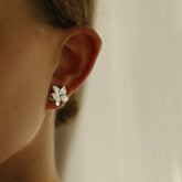 עגילי פלורה XL