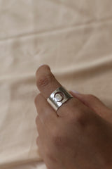 טבעת ירח בציפוי זהב