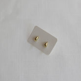 עגילי טיפה בציפוי זהב