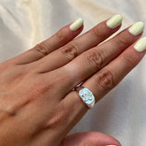 טבעת פלורה חותם